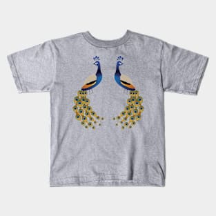 Two Peacocks Kids T-Shirt